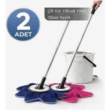 Normadia Mega Boy Yuvarlak Paspas Yedek Ucu ile Temizlikte Pratiklik