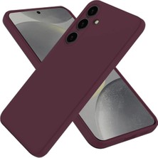 Kazan Hobi Newface Samsung Galaxy A26 Kılıf First Silikon - Mürdüm