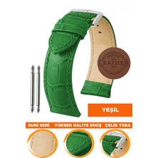  14mm-16mm-18mm-20mm-22mm-24mm-26mm-28mm saatlerle uyumlu soft deri saat kordonu kayışı al11-kb-g