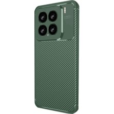 Kazan Hobi Newface Xiaomi Mi 15 Kılıf Auto Focus Karbon Kapak - Koyu Yeşil