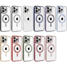 Kazan Hobi Newface iPhone 14 Pro Max Kılıf Kronos Magsafe Kapak - Rose Gold