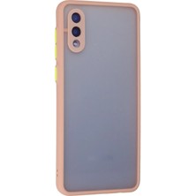 Kazan Hobi Newface Samsung Galaxy A02 Kılıf Montreal Silikon Kapak - Pembe