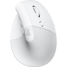 Logitech Logıtech 910-006475, Lıft Beyaz,  Bluetooth, 1000DPI, Optik, 6 Tuşlu, Kablosuz, Mouse