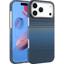 Kazan Hobi Newface Apple iPhone 17 Pro Max Vega Magsafe Kapak - Mavi