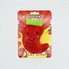 Storozde Eurocat Kedi Oyuncağı Peluş Kırmızı Biber