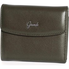 Grande Gerçek Deri Kadın Cüzdanı Hakiki Deri Küçük Boy