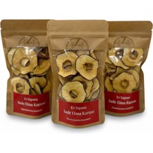 Zerbap %100 Doğal Sade Elma Kurusu 3'lü Avantaj Paketi (3 x 50 G)