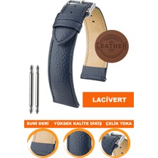  18mm-20mm-22mm-24mm saatlerle uyumlu desenli soft deri saat kordonu kayışı al11-rb-l