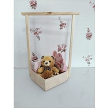 Wooden Destinty Kalpli Ahşap Kasa – Hediye Kutusu / Organizer Dekor Kutu