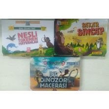 Eser Model Eğitim Yayıncılık 9/12 Yaş Çocuk Okuma Kitapları Nesli Tükenen Hayvanlar+Bir Dinazör  Macerası+  Sakar  Sincap  30  Hikaye