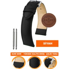  18mm-20mm-22mm-24mm saatlerle uyumlu desenli soft deri saat kordonu kayışı al11-rb-b