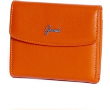 Grande Gerçek Deri Kadın Cüzdanı Hakiki Deri Küçük Boy