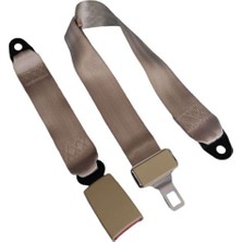 Gümrük Bey 2 Nokta Evrensel Araç Emniyet Kemeri - Forklift, Golf Arabası, Pikap, Kamyonet, Go-Kart