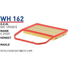 Wunder Filter Volkswagen Polo Vı, Seat Ibıza Vı  Uyumlu Hava Filtresi Wh 162