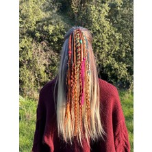 Örük Evi Bohem Rasta Afrika Örgü Tokası – Saç Aksesuarı