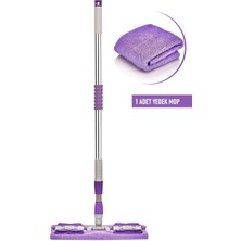 Normadia Mandallı Teleskopik Mop ile Tüm Temizlik Bezi ve Mendil Uyumu
