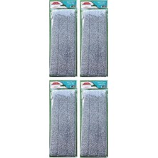 Normadia F394 Sihirli Tablet Yedek Mop Paspas Bezi, 4'lü Paket, Temizlik Için Idealdir