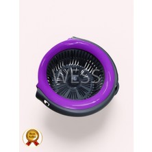 Normadia Pratik Spin Mop Döner Başlıklı Temizlik Seti Mor, Kolay ve Hızlı Kullanım