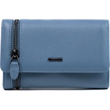 Grande Gerçek Deri Kadın Cüzdanı Orta Boy Hakiki Deri