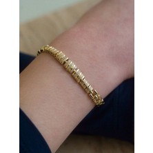 Asteria Jewelry 14K Altın Kaplama Bileklik