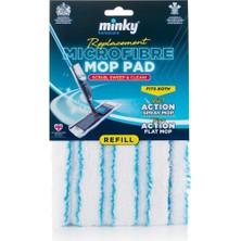 Normadia Mikrofiber Mop Yedek Bezi, Çok Amaçlı ve Dayanıklı Temizlik Aksesuarı