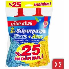 Normadia Çift Süper Paspas Eko Paket, Temizlikte Güçlü ve Ekonomik Set