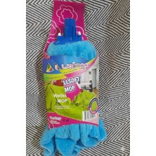 Normadia Mikrofiber Havlu Mop Mavi + Hediyeli, Temizlikte Kolaylık ve Konfor