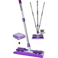 Normadia Uzatılabilir Teleskopik Mop Paspas Seti Mikrofiber Bezli 1 Adet