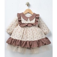 Canöz Kids Kız Bebek Elbise