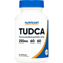 Nutricost Tudca 250MG, 60 Capsules Nutricost Tauroursodeoxycholic Acid - Premium Quality