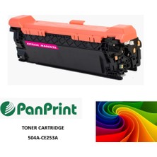 PanPrint Hp Color Laserjet CP3525X Kırmızı Muadil Toner (CE253A)