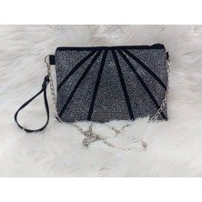 Taş Detaylı Kadın Clutch Çanta