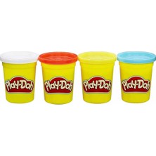 Hasbro Play Doh 4'lü Oyun Hamuru 448 G - Mor,yeşil,pembe,mavi