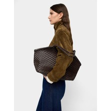 Parfois Kadın Örgülü Deri Shopper Çanta