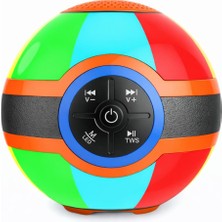 TeknoBeyza LED Işıklı Kablosuz Bluetooth Hopörlör Ses Bombası