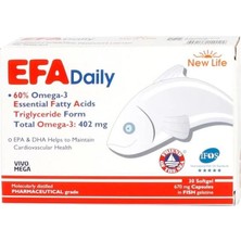 New Life Efa Daily 30 Kapsül - Dezenfektan Hediyeli (%72 Alkol)