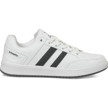 Kinetix Unisex Beyaz Sneaker Kort Pu G 6fx Konforlu Tasarım PVC Tabanlı Günlük Kullanıma Uygun