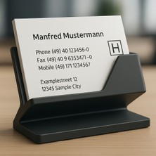 Öztürk Makine Şık ve Profesyonel Ofis Kartvizitliği