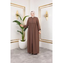 Butik Medine Ipeği Roba'lı Feracce