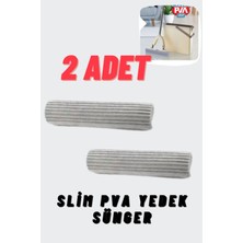 Normadia 2'li Slim Pva Mop Yedek Süngerleri, Temizlik Kolaylığı Sağlar