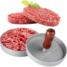 Hamburger Köfte Presi Pratik Köfte Yapma Aparatı Metal Kıyma Burger Press Şekillendirici Kalıp