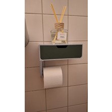 Öztürk Makine Telefon Raflı ve Gizli Çekmeceli Tuvalet Kağıtlığı