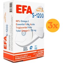 New Life Efa S-1200 45 Kapsül - 3 Adet (135 Kapsül)