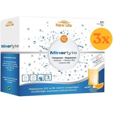 New Life Minerlyte Magnezyum 12 Şase - 3 Adet (36 Şase)