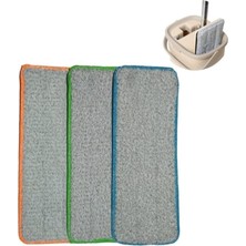 Normadia Çok Amaçlı Mikro Fiber Tablet Mop Bezi 3'lü Set, Temizlikte Pratik ve Etkili