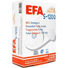 New Life Efa S-1200 45 Kapsül - Dezenfektan Hediyeli (%72 Alkol)