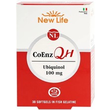New Life Coenzim Qh 30 Kapsül - Dezenfektan Hediyeli (%72 Alkol)
