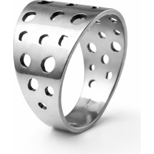 Famex Butik ve Aksesuar Paslanmaz Çelik Kadın Yüzük – Zarif ve Modern Tasarım, Günlük Şık Kombinlere Uygun