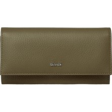 Grande Gerçek Deri Kadın Cüzdanı Hakiki Deri Büyük Boy