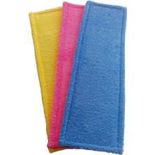 Normadia Yumuşak Peluş Mop Bezi 60 Cm, 2'li Set, Temizlik Kolaylığı Sağlar